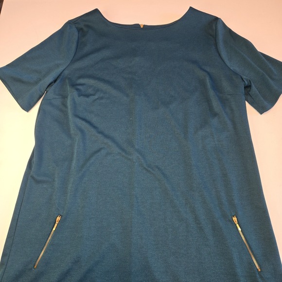 Jaclyn Smith Emerald Green Short Sleeve Midi Dress Size XXL - Picture 1 of 11
